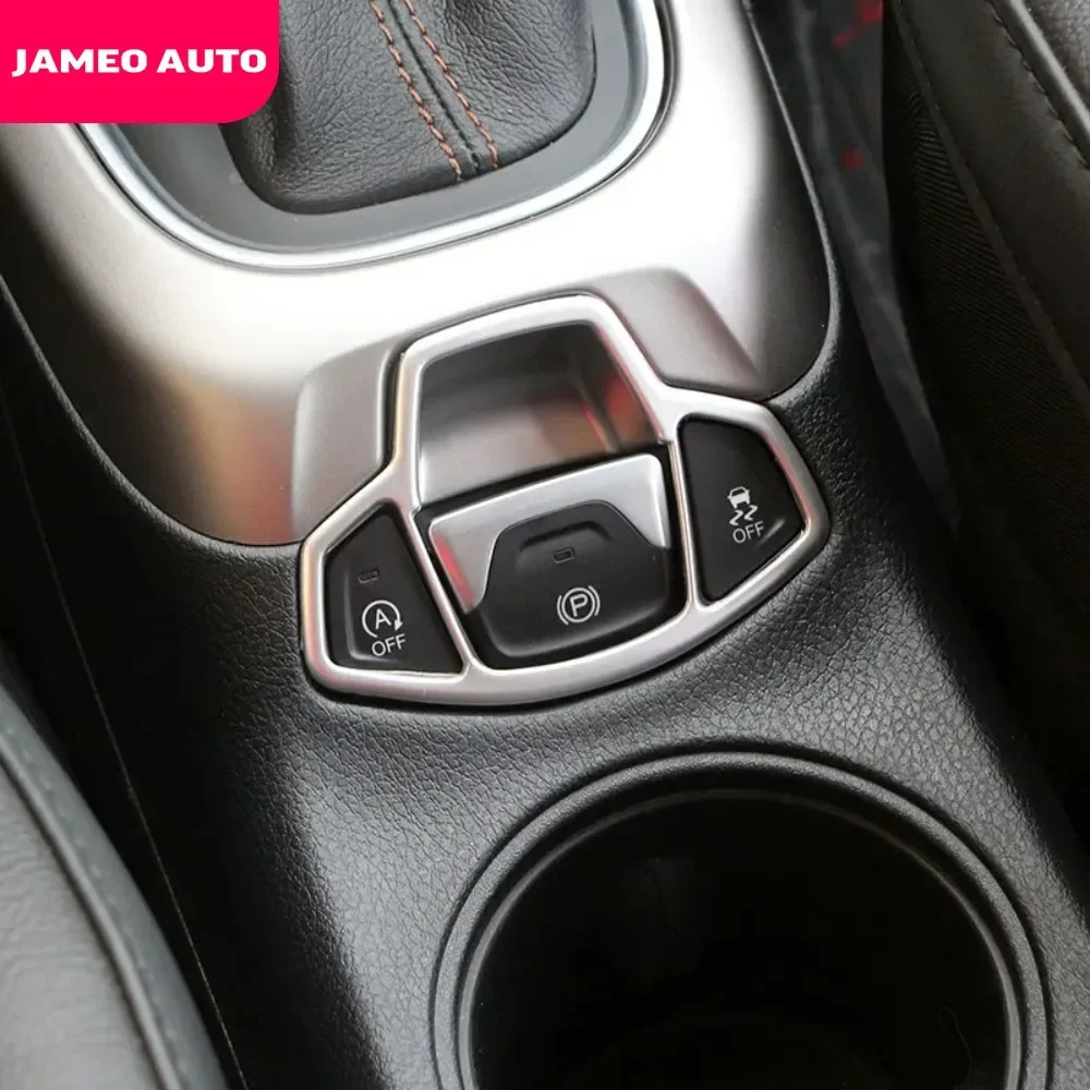 

Электронная фотопанель для Jeep Renegade 2014 - 2022 Compass 2th 2017-2019 наклейки на крышку ручного тормоза аксессуары