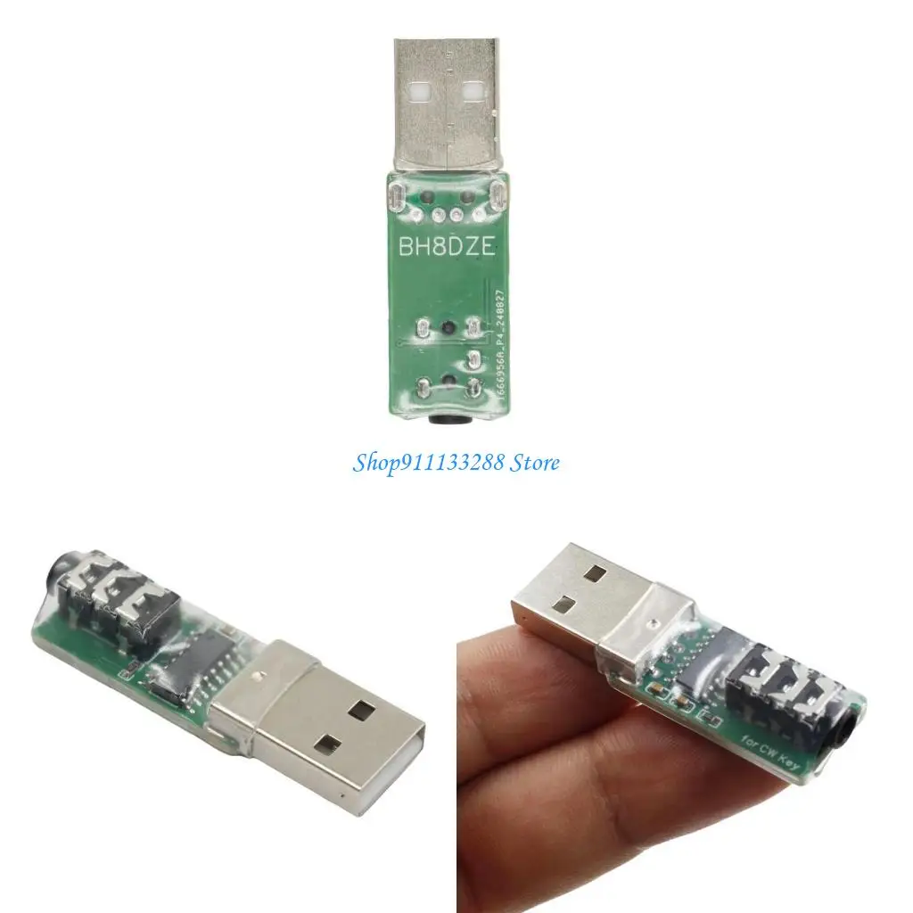 G88D CW Morse Code Training Device USB Key Trainer for Smartphone and PC Users