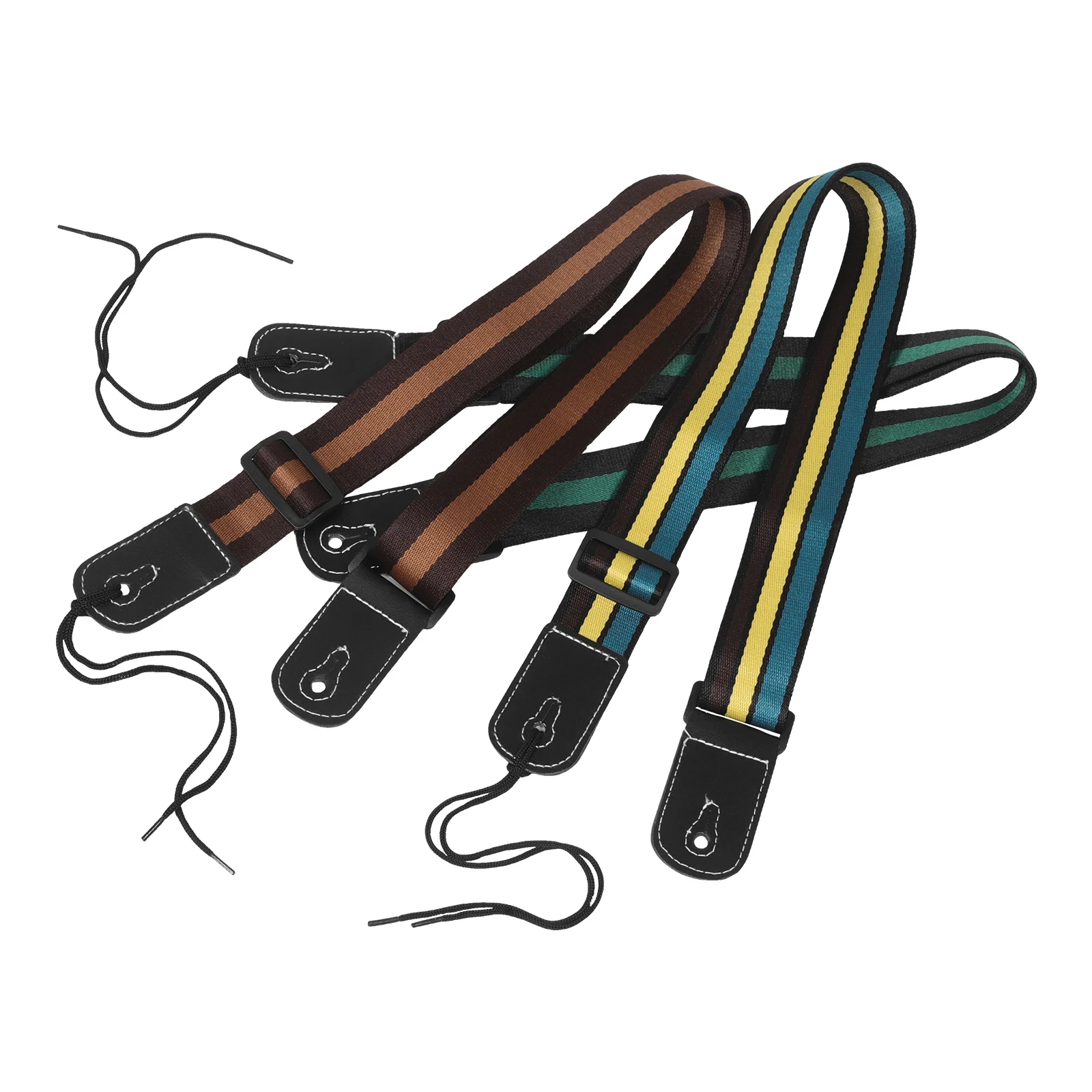 

3 Pcs Guitar Strap Adjustable Electric Accessories Replacement Belt Wide Ukulele Shoulder for Handbag