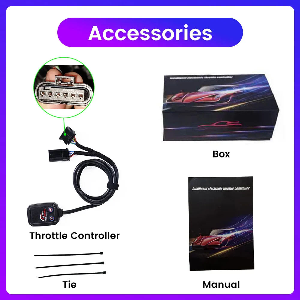 Car Electronic Throttle Controller Racing Accelerator Potent Booster For Benz (A) Bluetooth APP Control Tuning Parts Accessory