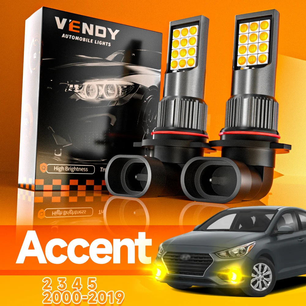 2 stücke Für Hyundai Accent 2 3 4 5 2000-2019 LED Nebel Licht 2005 2006 2007 2010 2011 2012 2014 2015 2016 2017 Canbus Zubehör