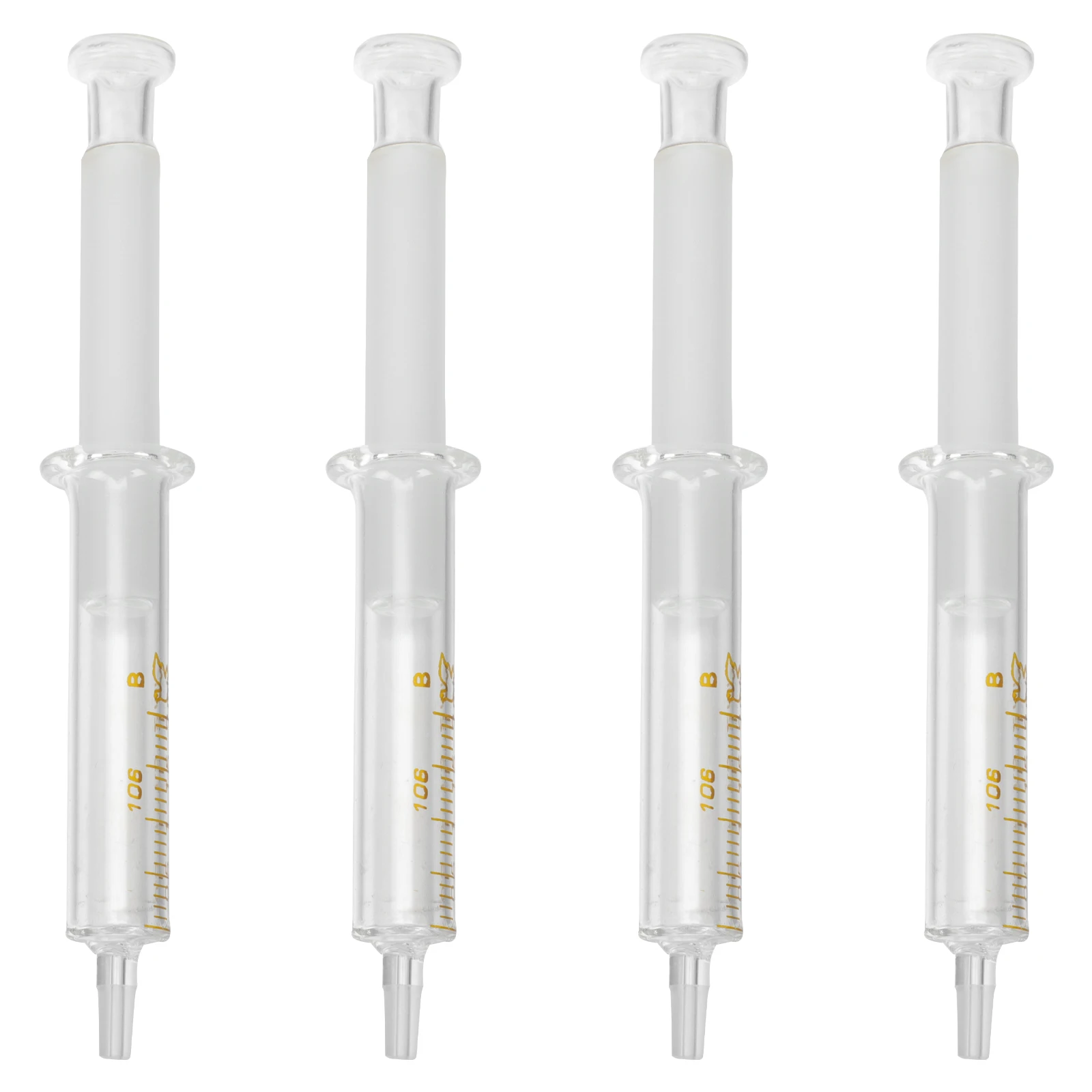 

4 PCS Glass Syringe Cosmetics DIY Dispensing Tool Software Package Essential Oil Filling