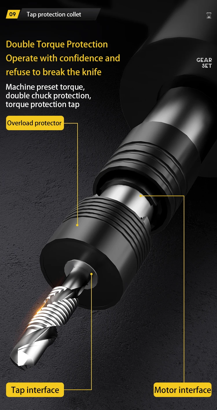 

Language Customized Electric Tapping Arm Screw Threading Machine