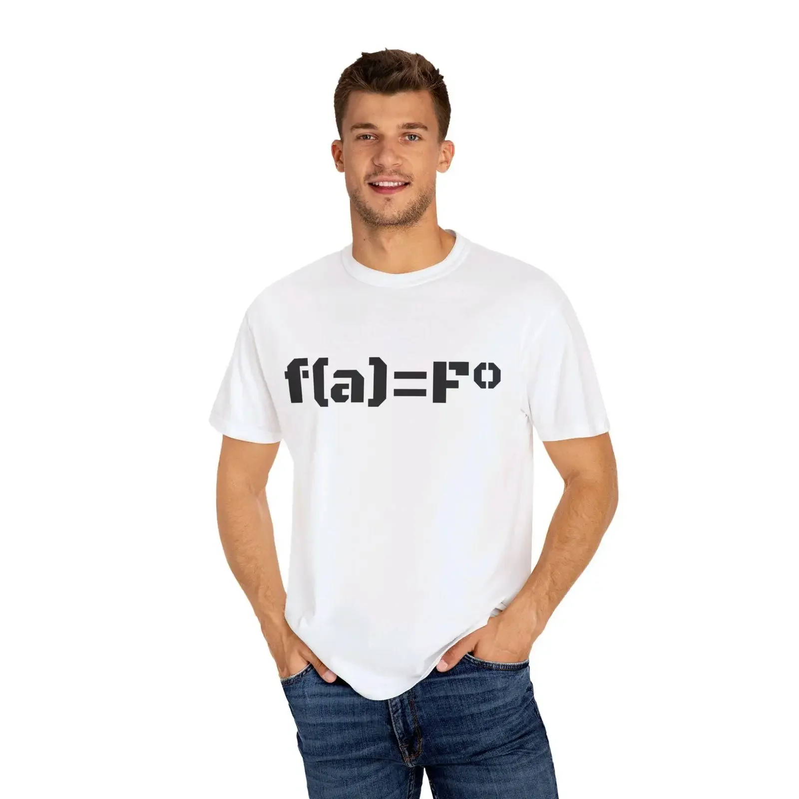 FAFO Math Equation T shirt Saying It Without Funny Quote vintage Washed streetwear Stylish Slightly Top For Everyday Wear