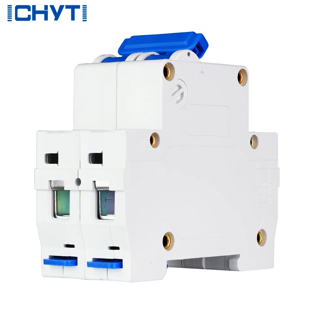 10個入り 経済型 2P DCミニサーキットブレーカー 600V 1000V MCB エアサーキットブレーカー 10A 16A 20A 25A 32A 40A 50A 63A