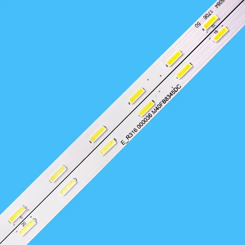 Tira de luces LED de retroiluminación, accesorio para televisor SONY 17Y 40 _ 7020 _ 24 _ REV02 _ 160720 E303084 KDL-40WE663 KDL-40RE453 KDL-40WE665, 24 unidades