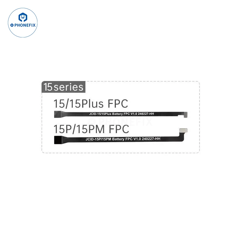 JCID-Q1 Battery Extension FPC Flex For iPhone 11 12 13 14 15 Pro Max Plus Restore Battery Health to 100% Remove Pop-up Message