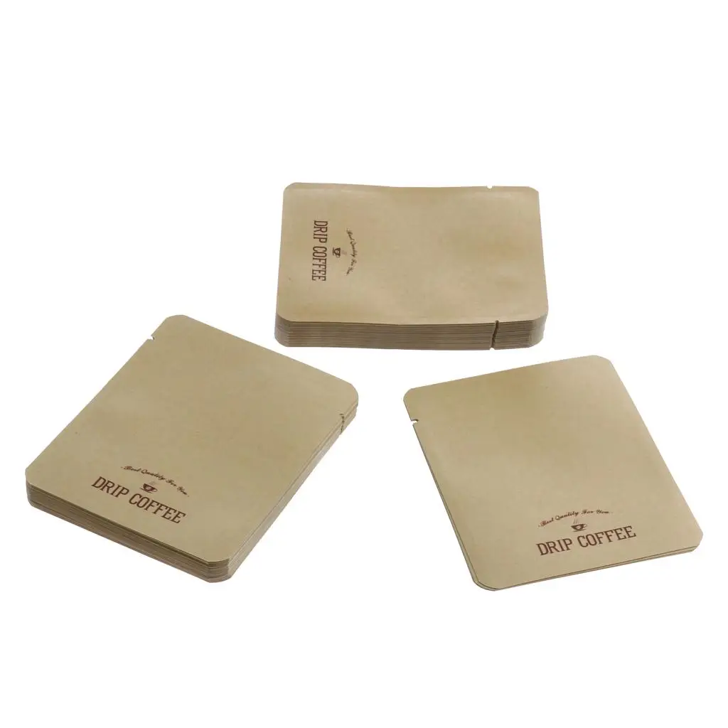 Portable Hanging Ear Coffee Tea Bags - Set of 50 , as described2, 12.5x10cm