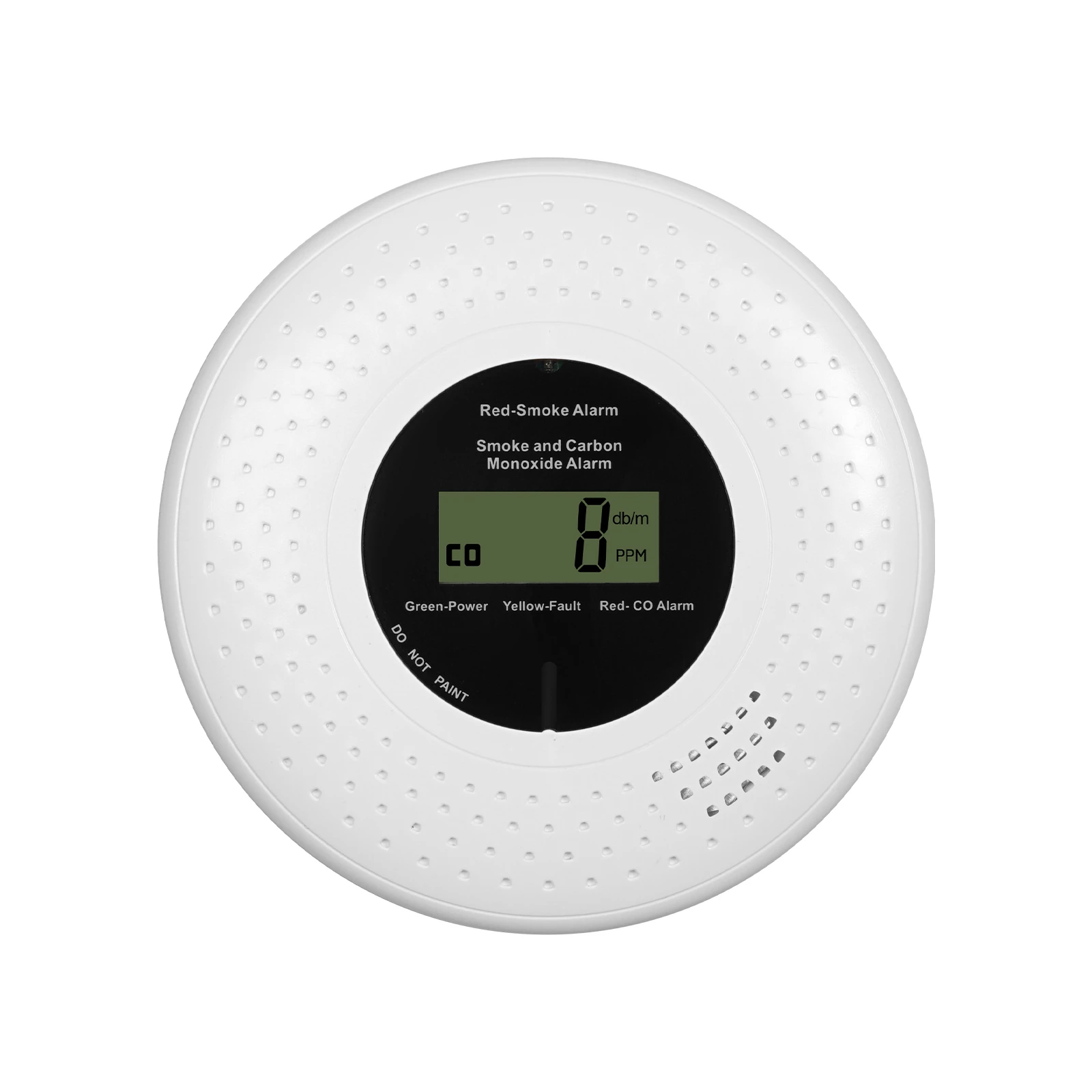 Allarme Intelligente Zigbee per Fumo e Monossido di Carbonio, Sensore Doppio CO e Fumo Fotoelettrico, Notifiche APP (Richiede Hub ZigBee)