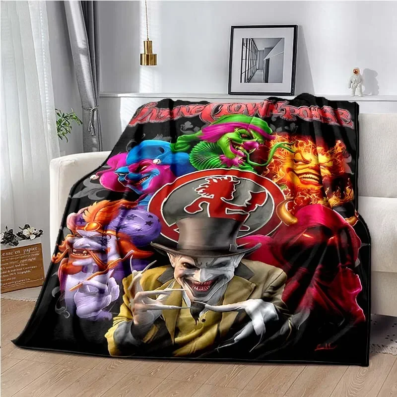 Insane Clown se Band ICP Juggalo Faygo Blanke, può anche essere utilizzato come lenzuolo, telo da bagno, coperte per divano da ufficio per auto al