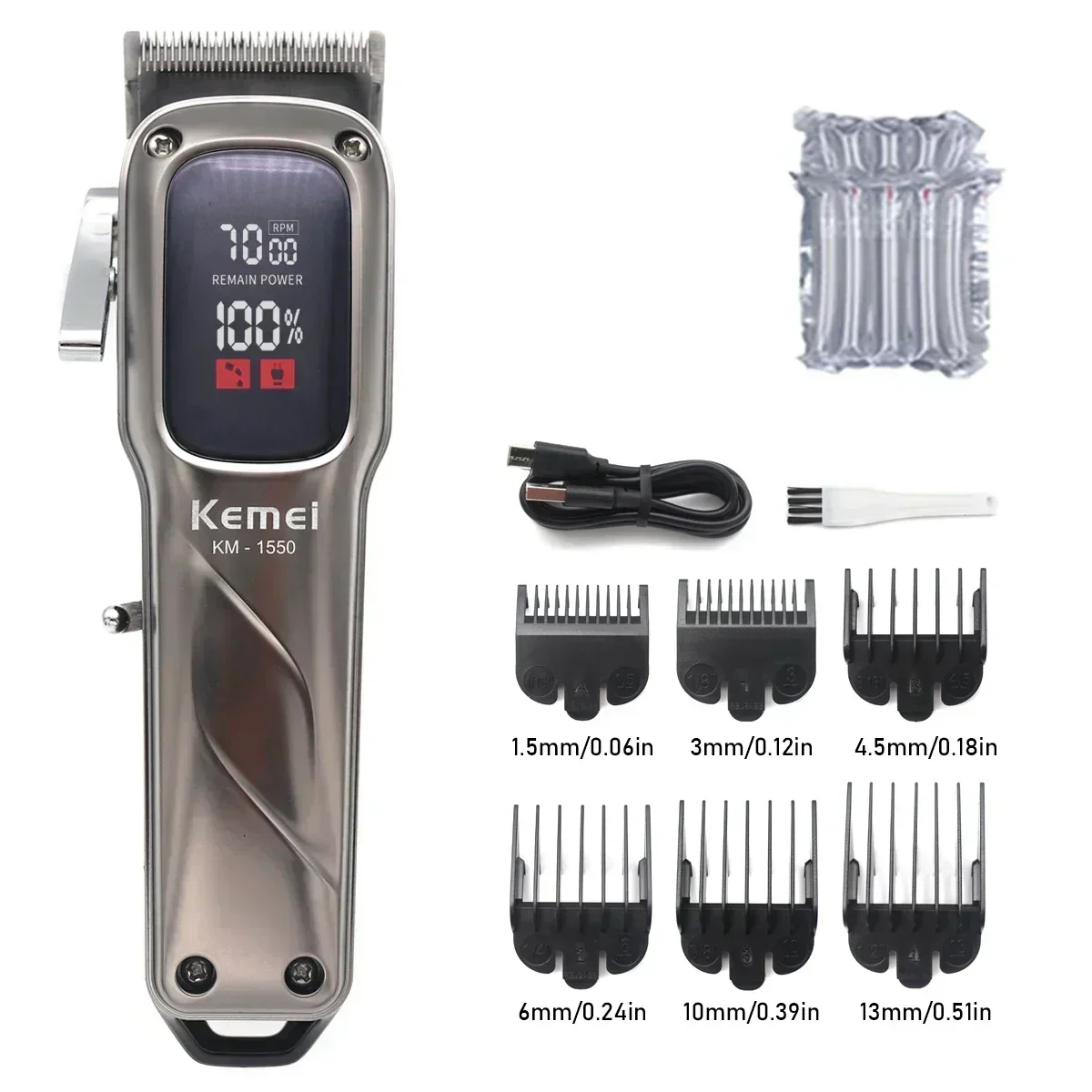 KEMEI Haarschneidemaschine Km-1550 Km-2284 Design Haarschneider Professionelle elektrische Schnitzerei Friseursalon Haarschneidemaschine für kommerzielle Haarschneidemaschinen