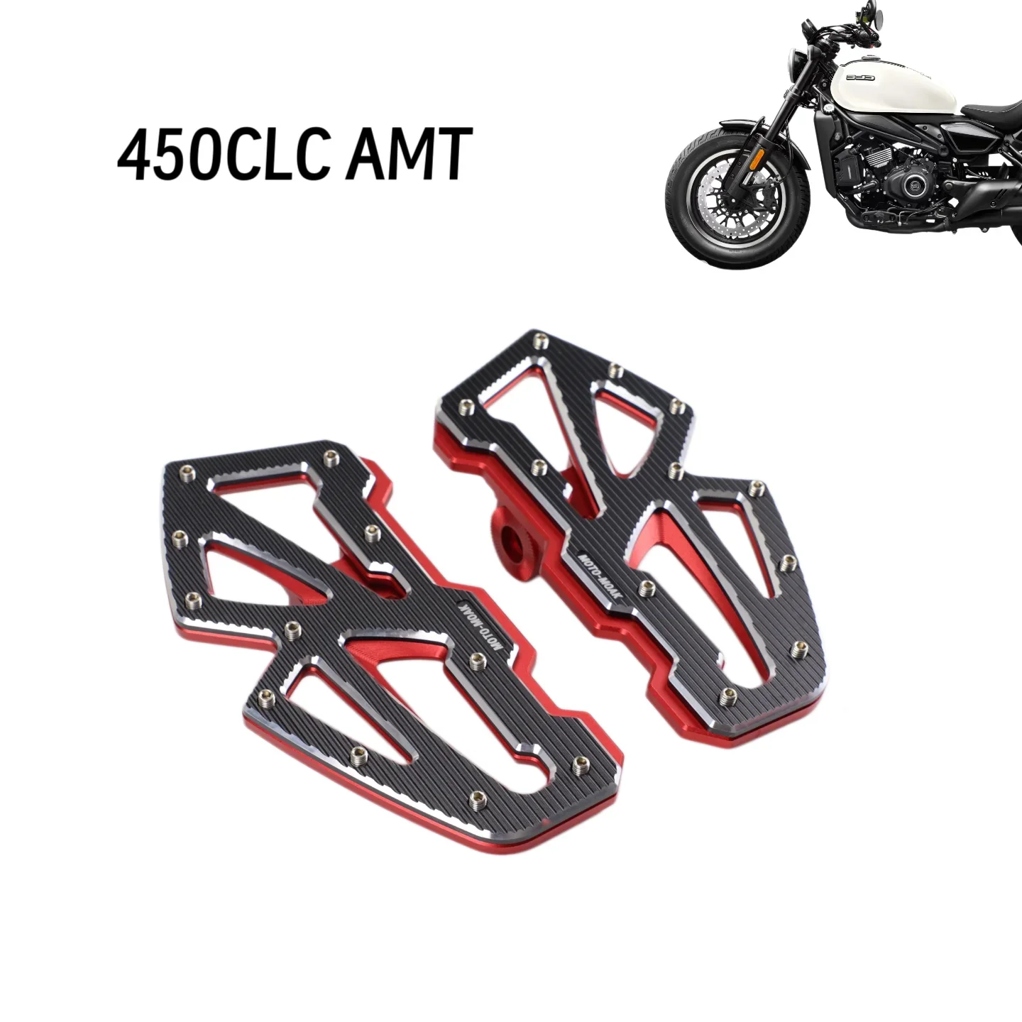 For CF 450CL-C AMT-specific modification accessories with enlarged foot pedals using CNC technology wear-resistant & lightweight