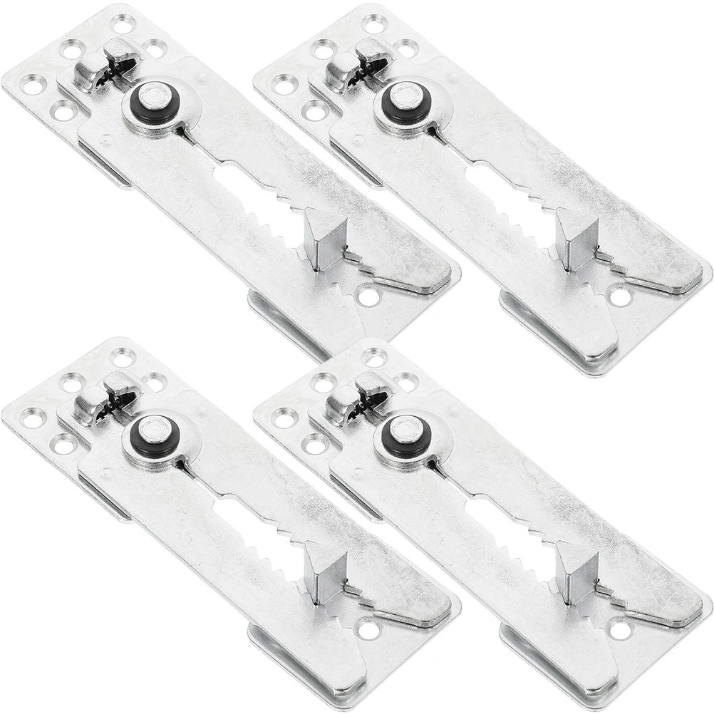 4pcs Sectional Couch Connectors Metal niture Connectors Heavy Duty Sofa Connection Brackets Interlocking Sofa Linking Parts