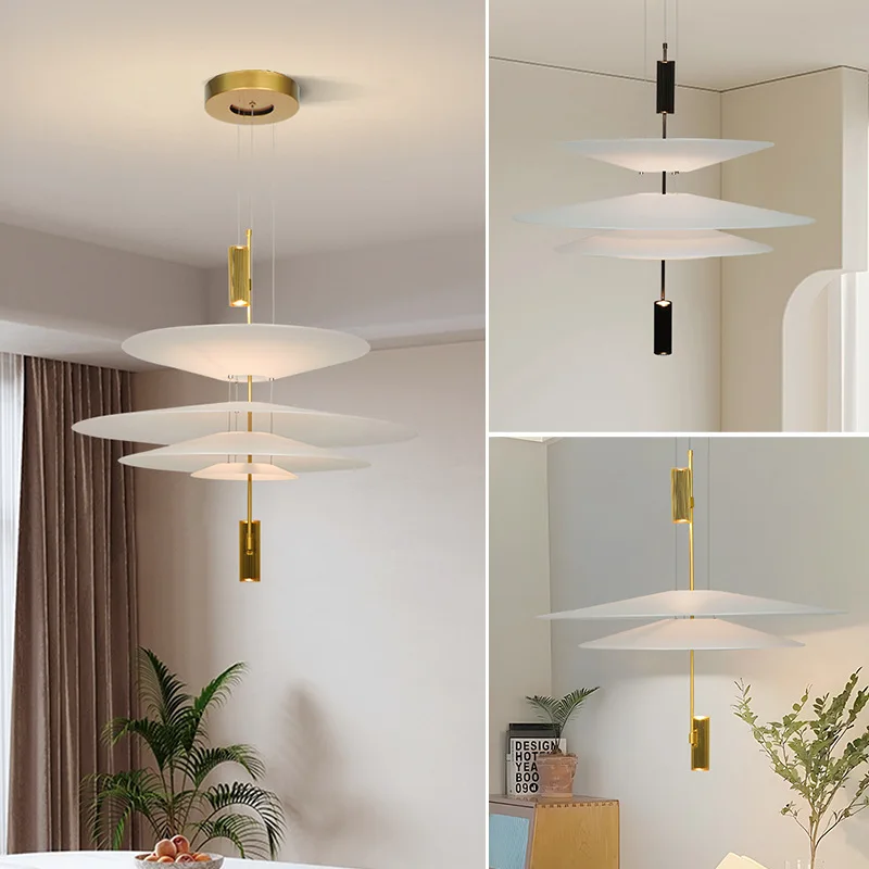 Modern Minimalist Living Room Hall Premium Study Bedroom Acrylic Flamingo Dining Room Light