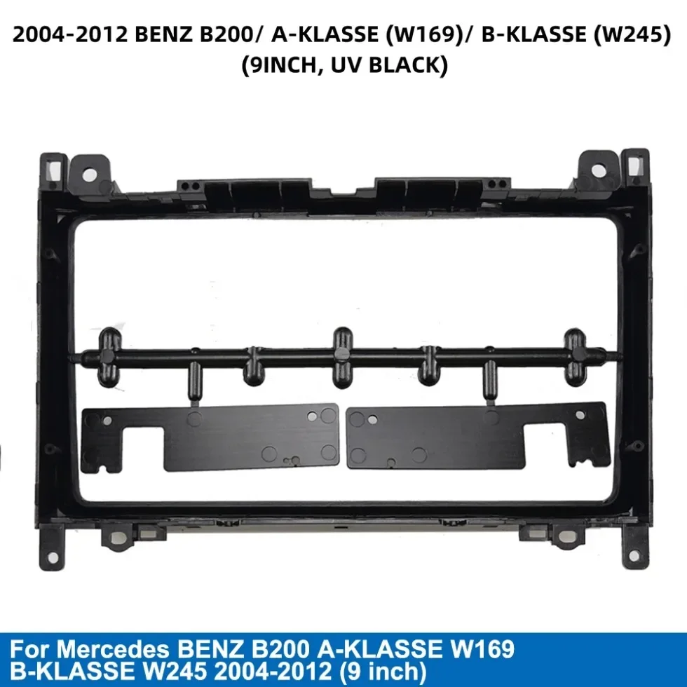 

Для Mercedes BENZ B200 A-KLASSE W169 B-KLASSE W245 2004-2012 9 дюймов радиоприборная панель стерео панель ободка