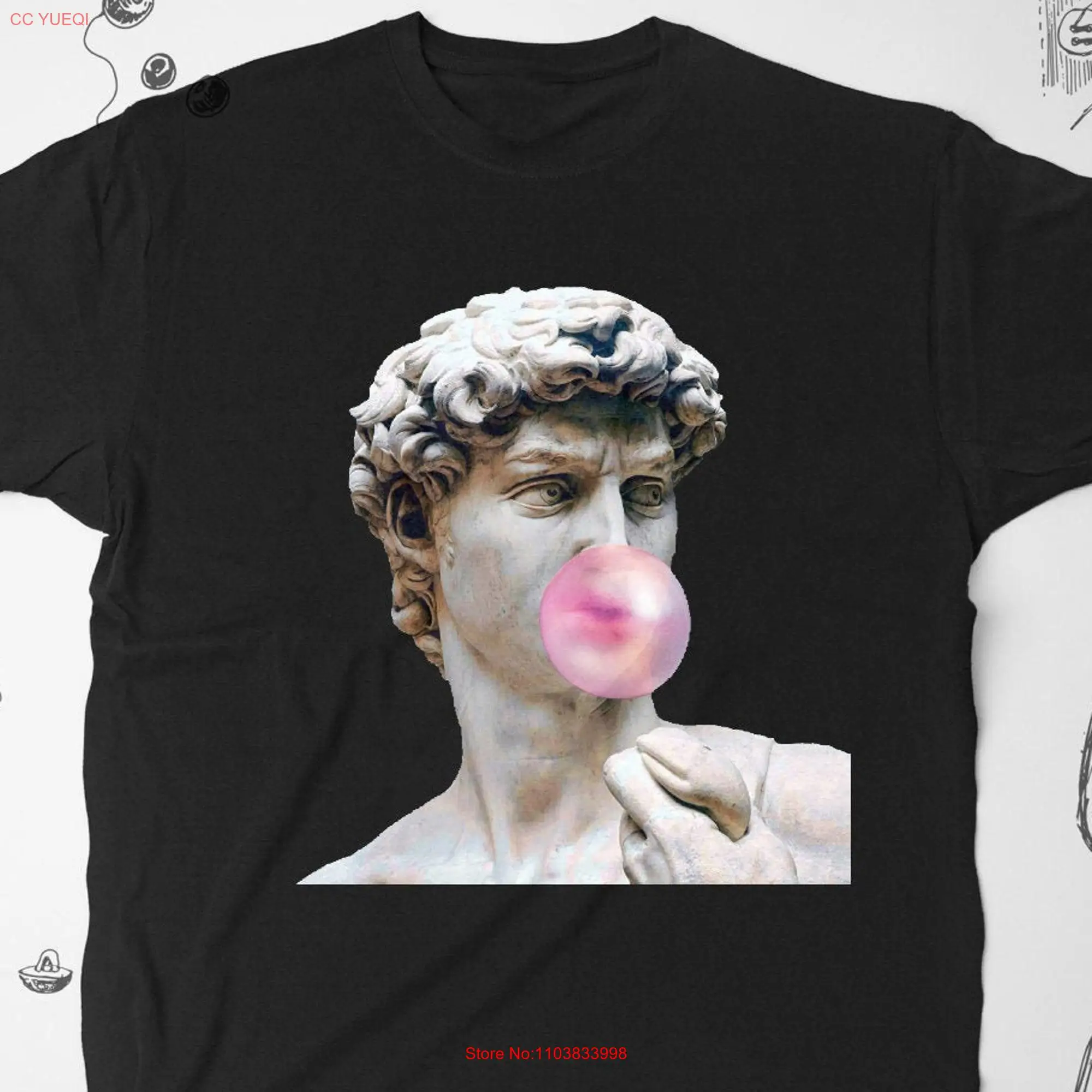 Greek shirt Vintage Girl T Art Youth Aesthetic tee Tumblr Funny Hipster Statue Renaissance idea long or short sleeves