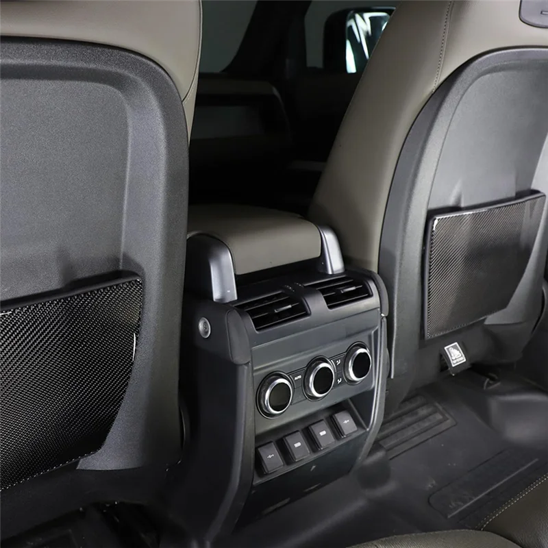 

Reliable-Carbon Fiber For Land Rover Defender 90 110 130 2020-2024 Seatback Panel Cover Trim Interior Accessories