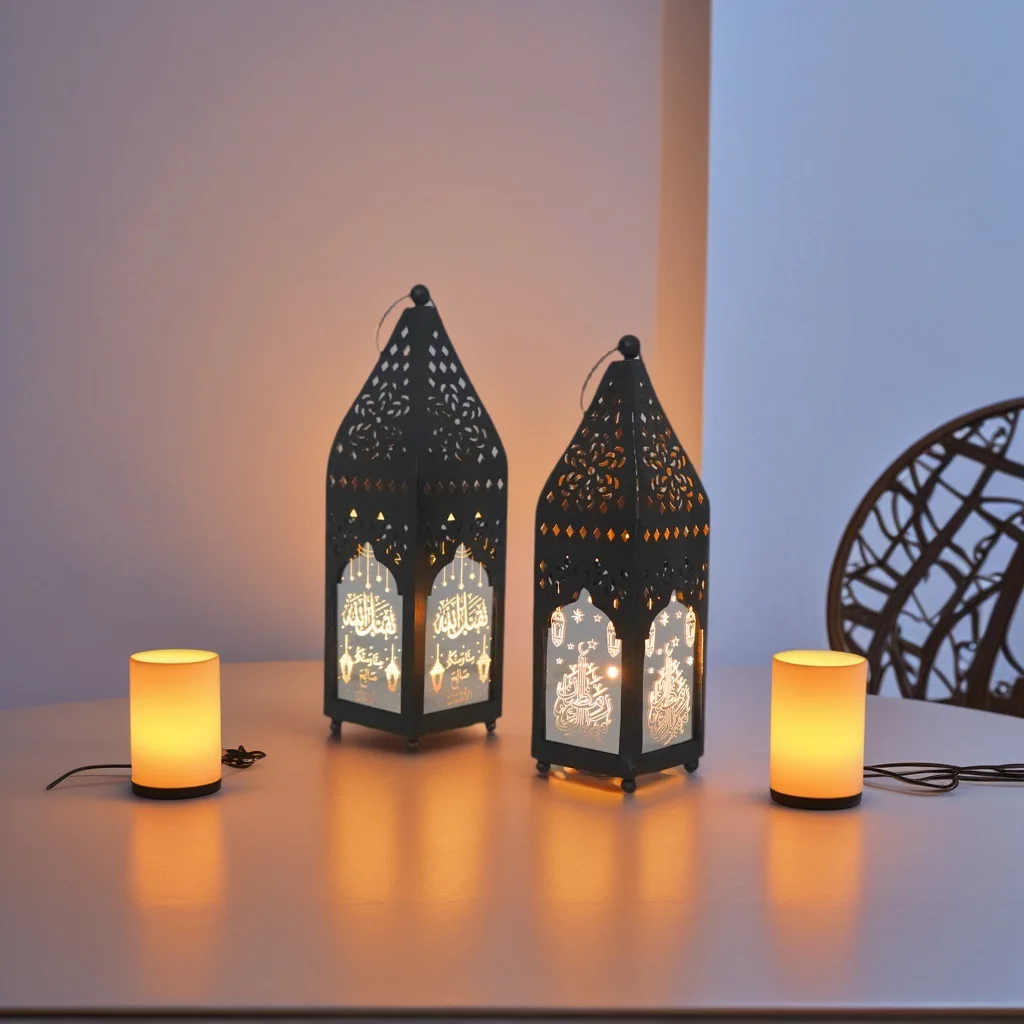 Exclusive for Moroccan wrought iron hollow candle holder modern light luxury candlelight dinner props restaurant decoration orna