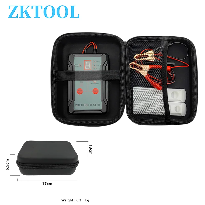 Upgraded Fuel Injector Tester & DIY Cleaning Tool - Test Two Injectors Simultaneously 8 Pulse Power Drive Mode