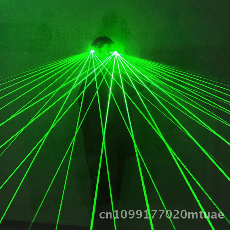 

Laser Glasses for Stage Performance Bar Flash Props Red Blue Green Glow Activity Dance Floor Disco Equipment PVC High-Frequency
