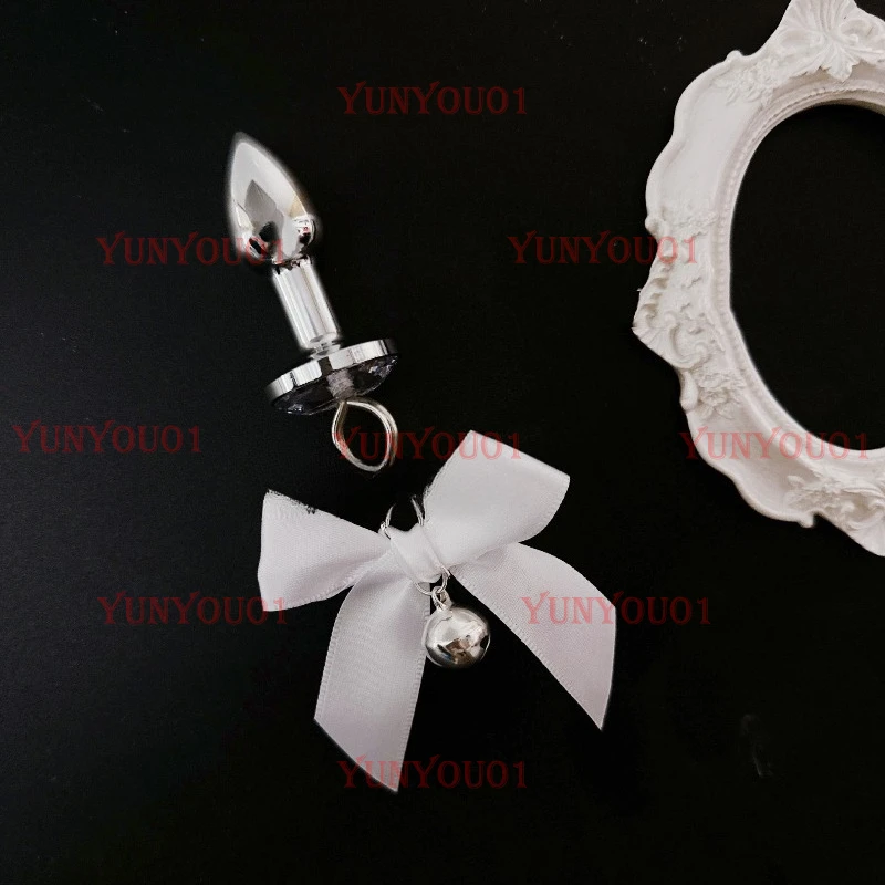 

Cat Claw Lace Collar Female Grass Body Chain Breast Clip Bell Bow