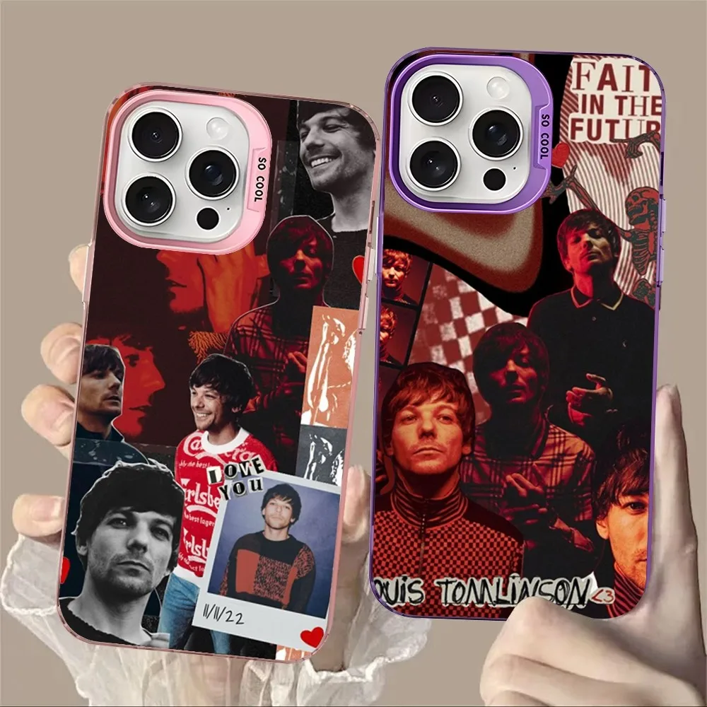 Louis Tomlinson Phone Case For IPhone 16 15 14 13 12 11 Pro Max X XR XSMAX 8 7 Plus Matte Shockproof Back Cover