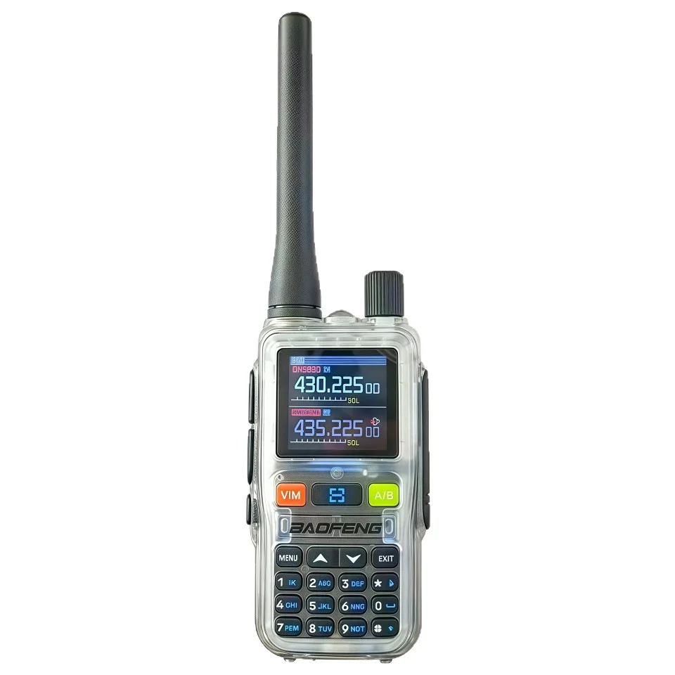2PCS/Pack Baofeng UV-5R Mini Dual Band Dual PTT Walkie Talkie 5RMINI Air Band Rx 5W Compact VOX FM Amateur Radio Type-C Charge