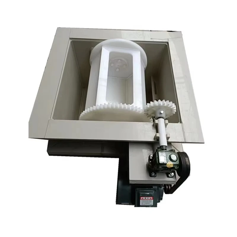 Electroplating Drum Metal Jewelry Roller Galvanized Barrel PP Roller Processing Screw Hardware Roller Galvanized Drum
