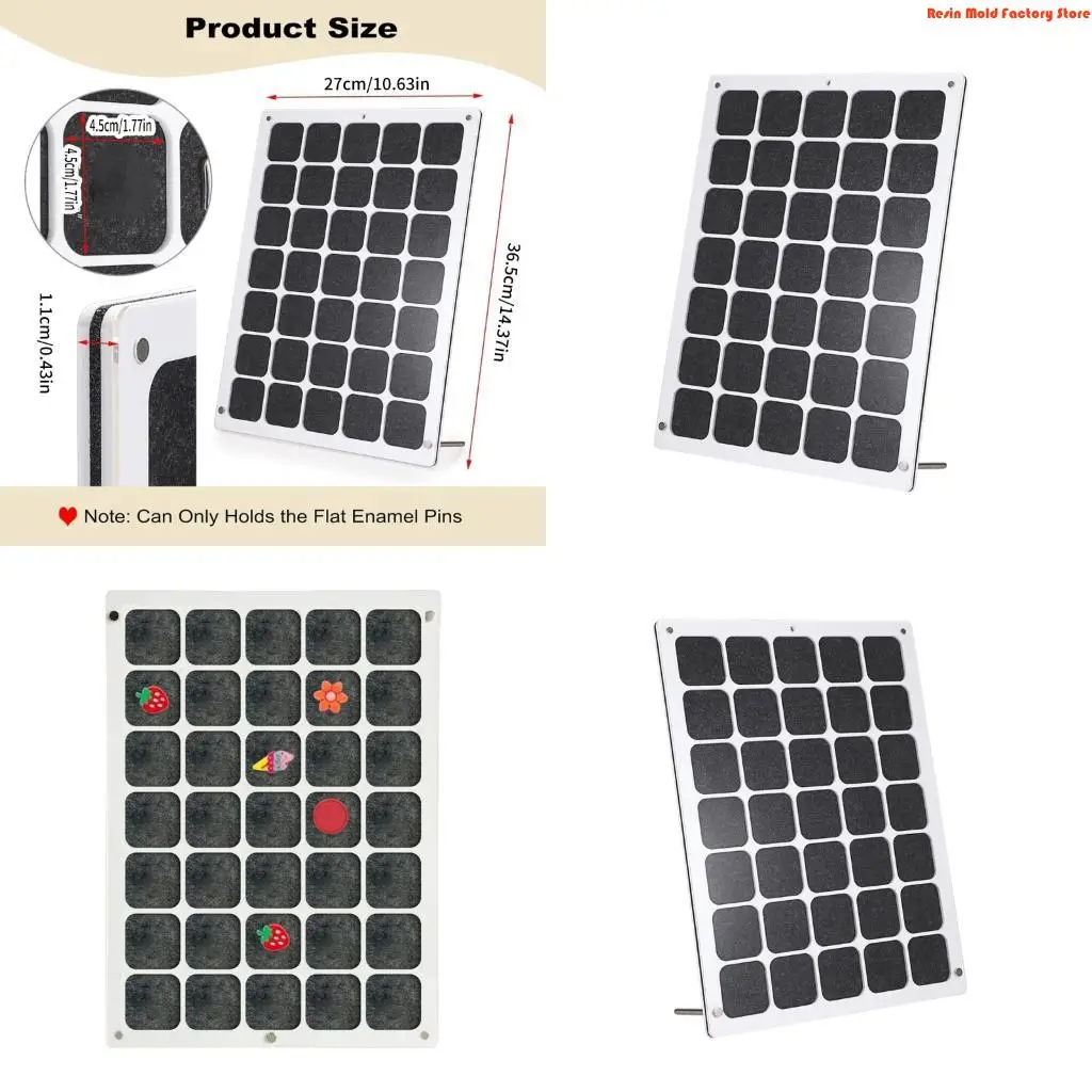 

Организаторы MXME с большим держателем PIN -кода с защитным покрытием для решения для украшения