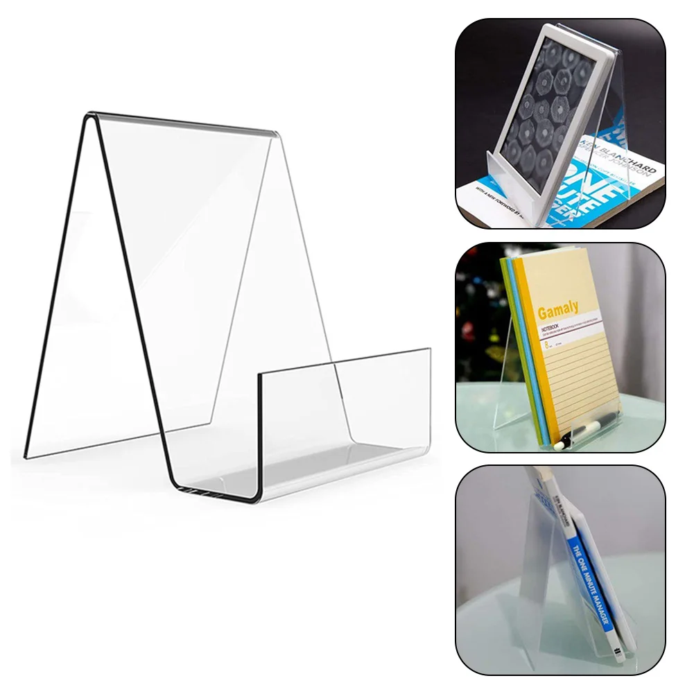 Display Stand Transparent Bracket Store Comic Book Store Large 100x100x150cm Stable Triangular Structure Pictures