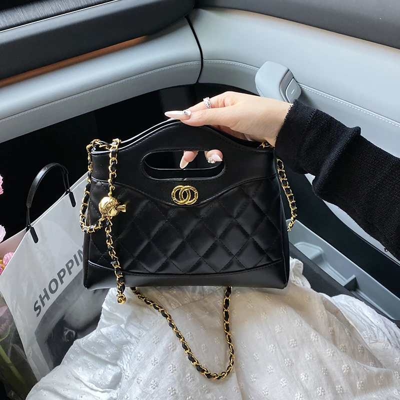 

​ ​ Элегантная винтажная сумка с верхней ручкой, женская трансформируемая сумка через плечо и через плечо, классический клатч «день-ночь»