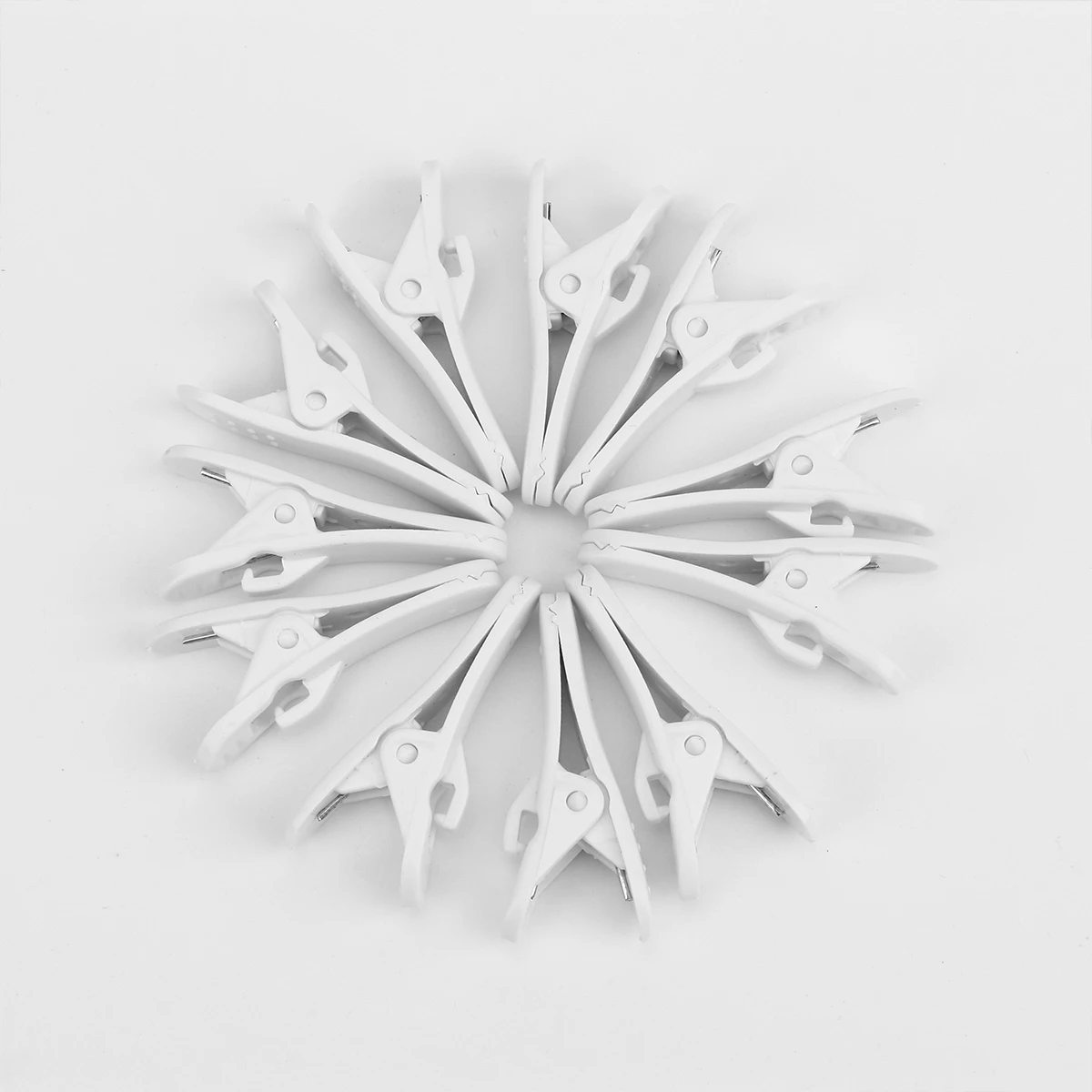 

100 PCS Earphones Headphone Cable Clip Earbud Cord Earplugs White Wrap Holder Keeper Wire Clamp