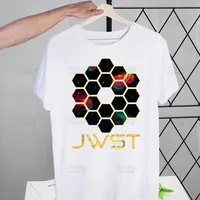 James Webb Space Telescope T Shirt Fashion Summer Mens Short Sleeve JWST Science T-shirt Men Tops Exploration Astronomy Tshirt