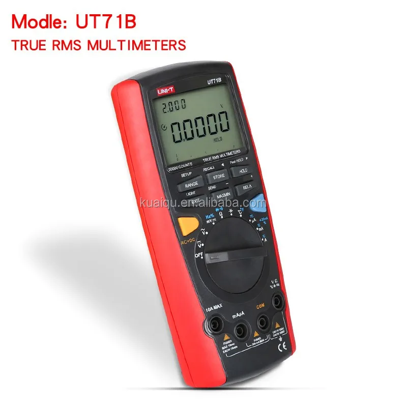 UNI-T UT71B Intelligent Digital Multimeter Portable Multimeter Frequency Capacitance Temperature