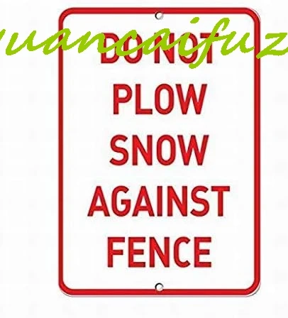 8X12 Warning Sign D…