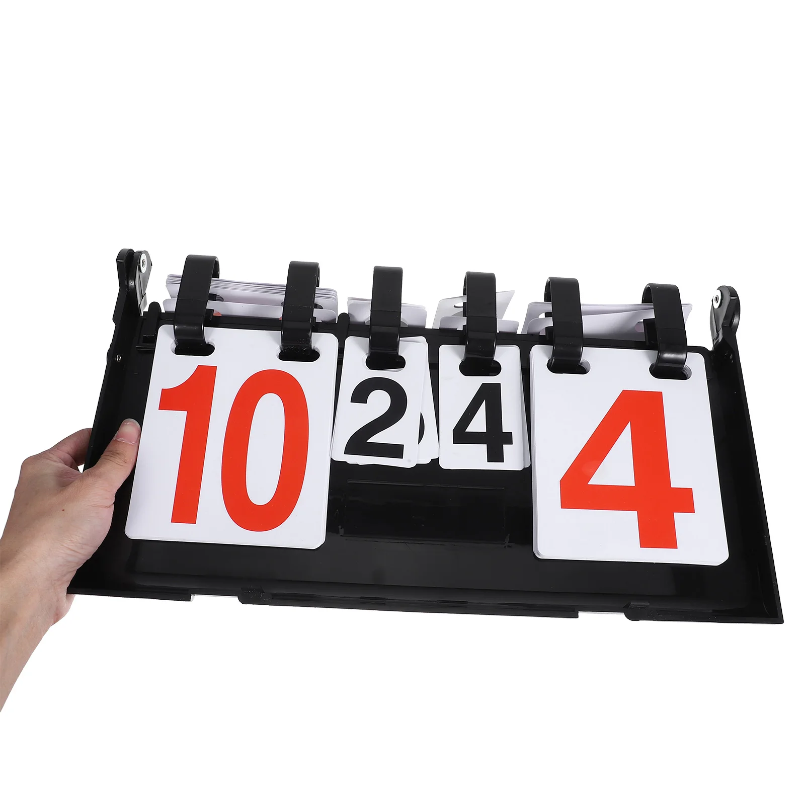

Basketball Scoreboard Portable Flip Scoreboard For Sports Reusable Scorekeeper Tennis Football Table Score Supplies