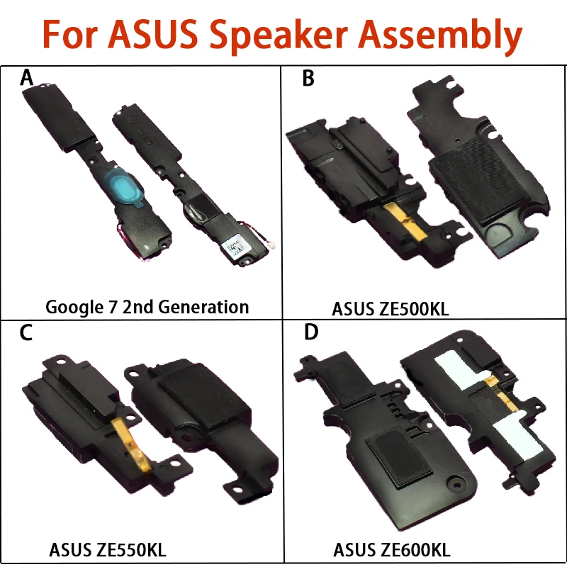 YUXI 1Piece For ASUS Speaker Assembly  Google 7 2nd Generation/ZE500KL/ZE550KL/ZE600KL External Loudspeaker Receiver