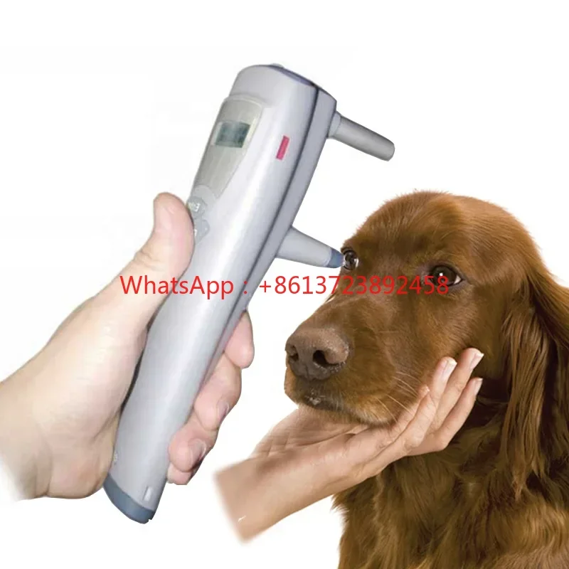 Vet Applanation Small Animal Rebound Eye Tonometer Ophthalmology Handheld Portable Ophthalmic Animal Veterinary Tonometer