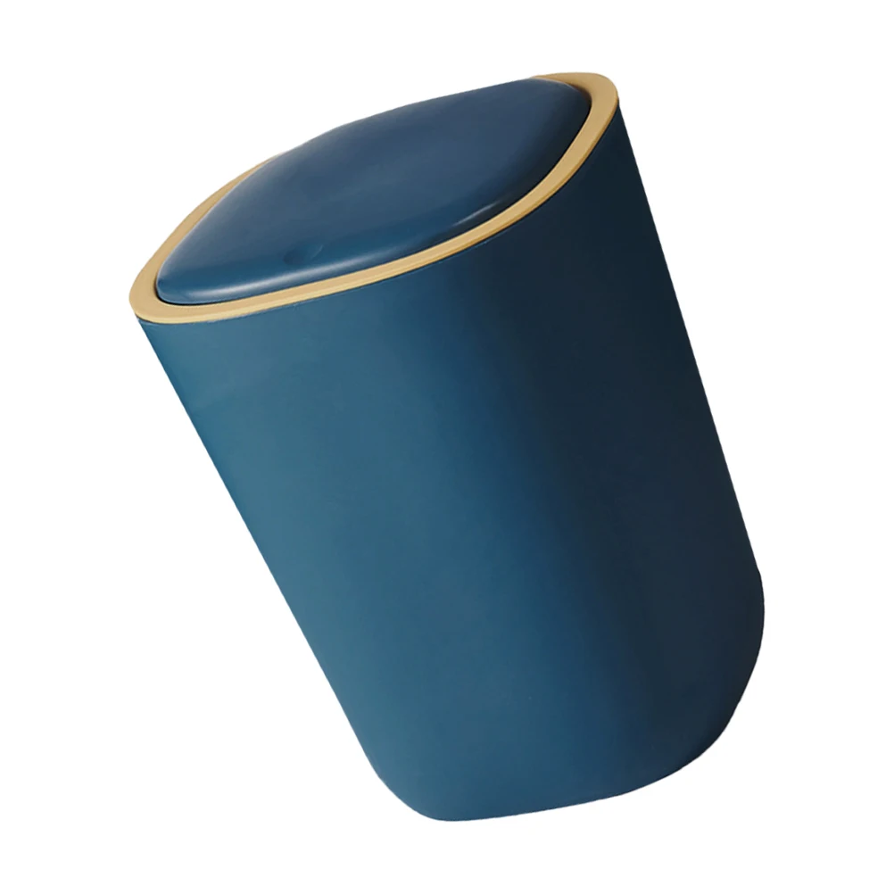 

Household Flip Lid Trash Can Modern Simple Design Odor Proof Kitchen Bedroom Waste Container Reusable Environmental Friendly