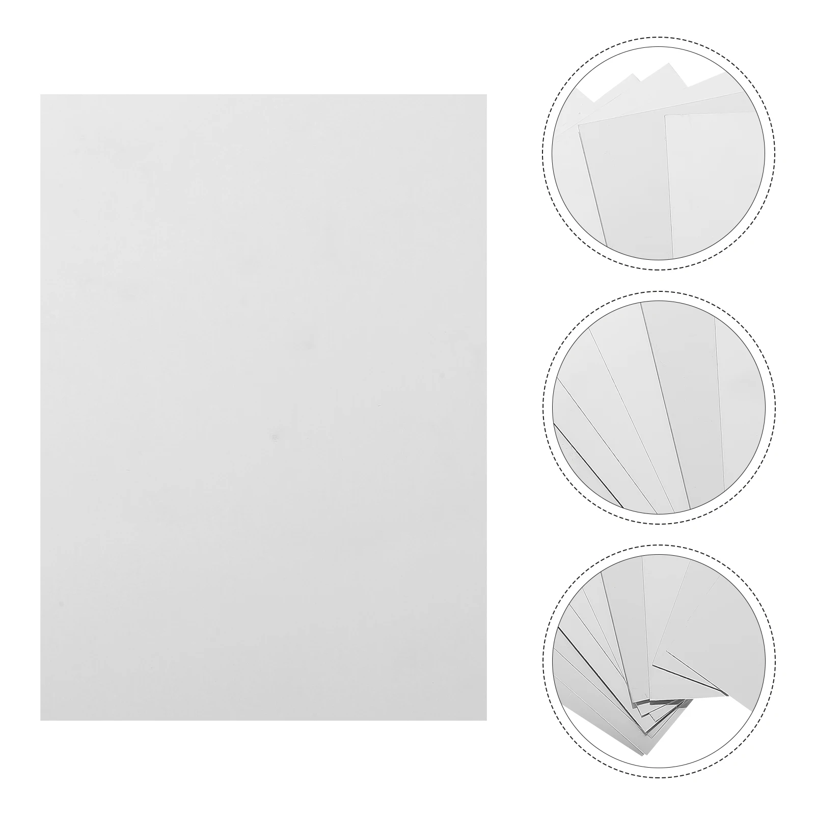 

10pcs 10x15cm Aluminum Blank Board Photo Frame Mirror Silver Wall Decor Poster Sublimation Metal Board Sign Art Supplies
