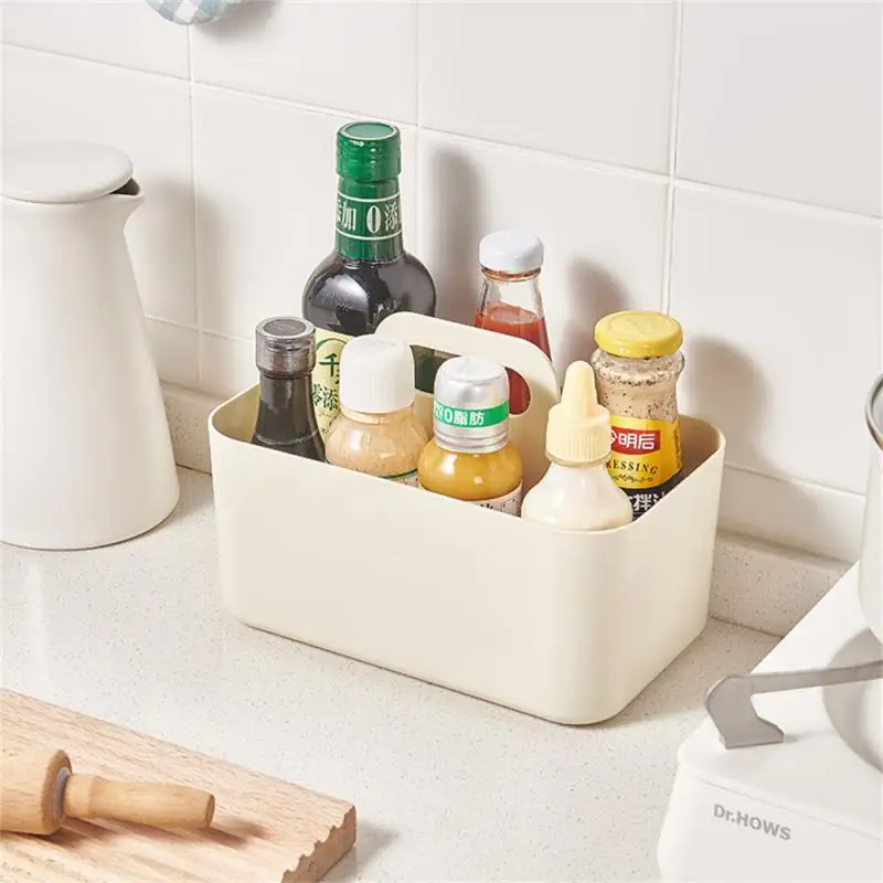 Storage Box Comfortable Beautiful Nordic Style Plastic Home Decor Storage Case Portable Strong Ps For Kitchen Bathroom Snack Box
