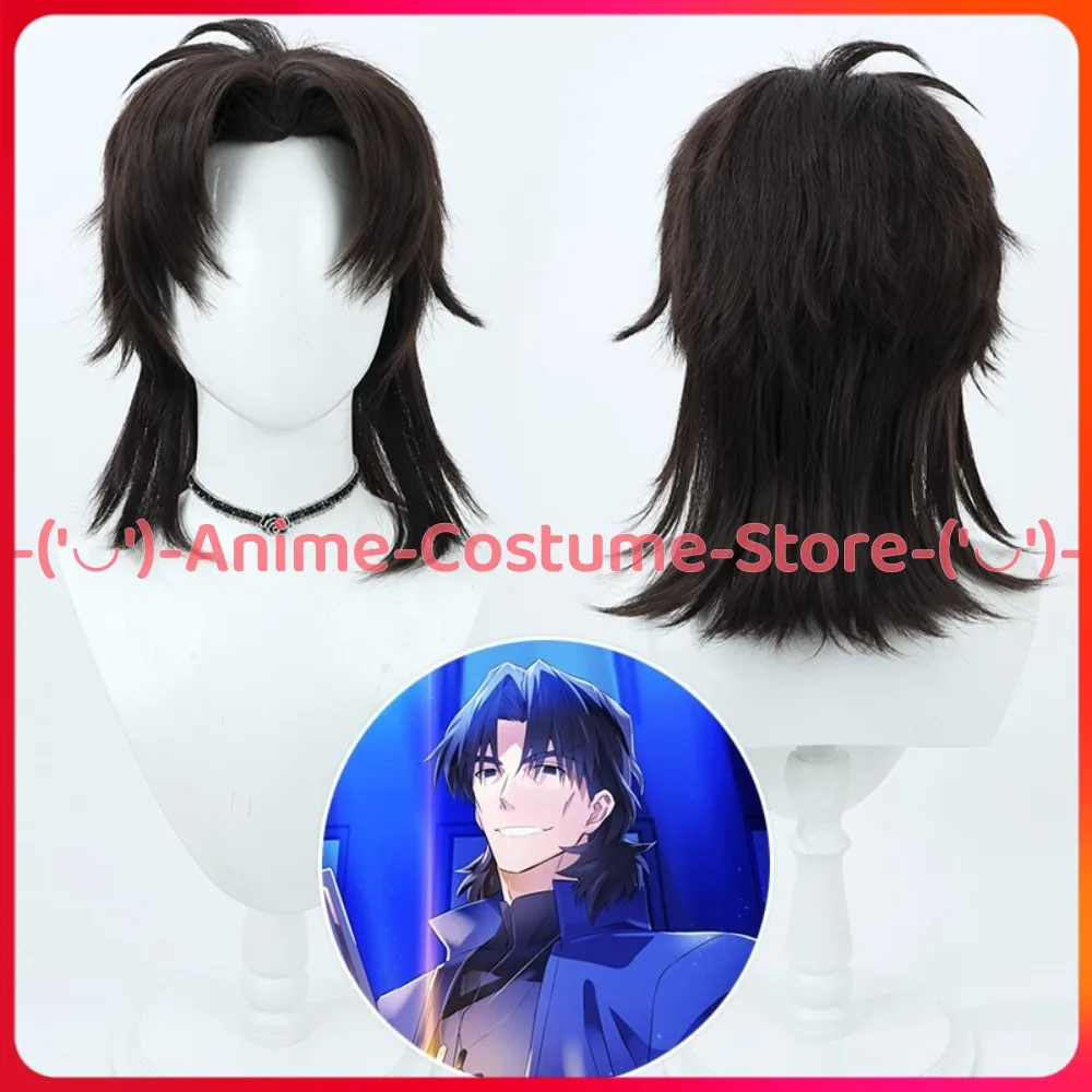 

Fate Stay Night Kotomine Kirei Cosplay Wig Anime Character Halloween Carnival Party Costume Wigs Heat Resistant Synthetic Hair