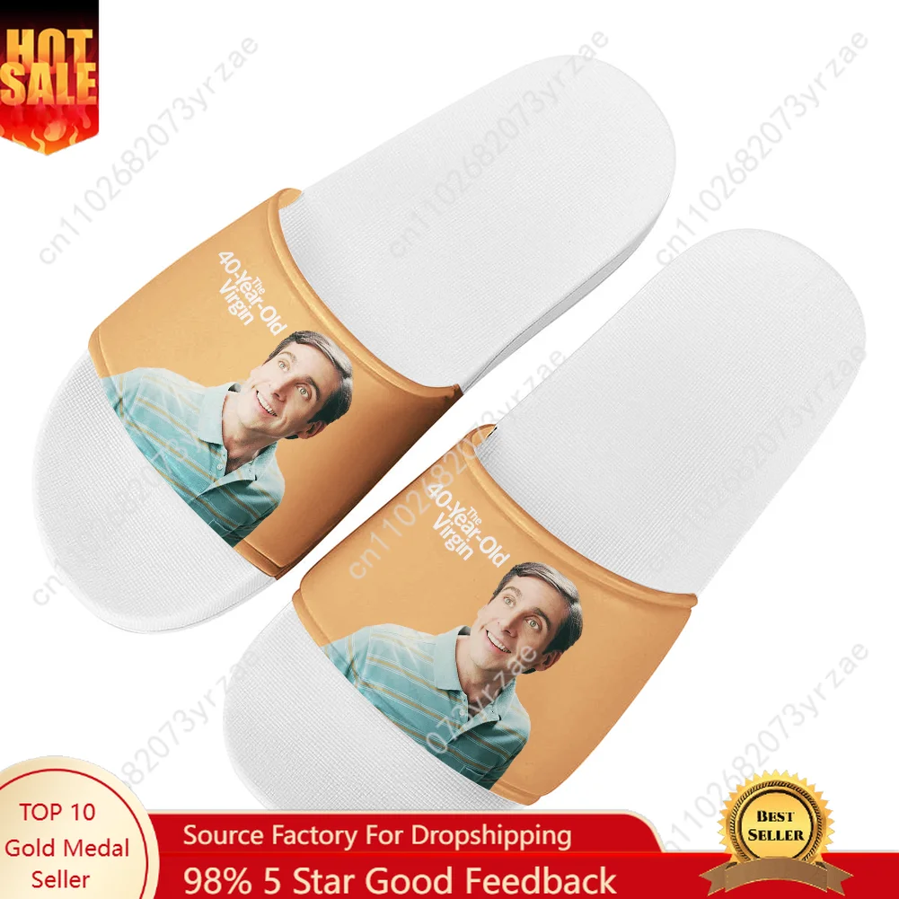 

40-летние сандалии Virgin, домашние тапочки, водная обувь, мужские и женские подростковые туфли для ванной комнаты, пляжа, бассейна, тапочки на заказ