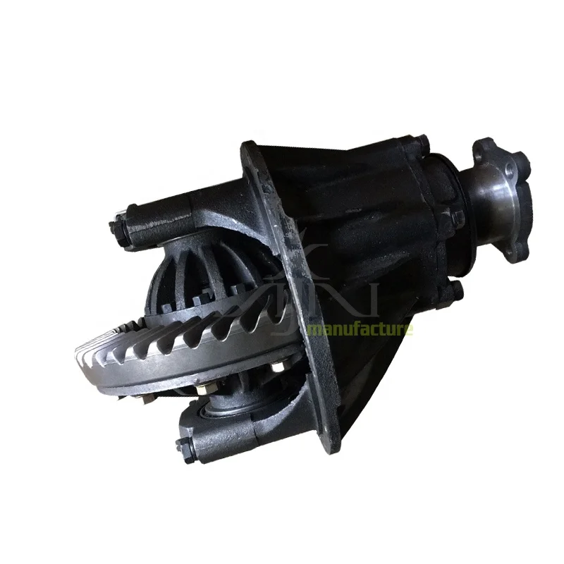 Rear Differential Assy, 18 Splines Hardened Steel Differential Assembly for Isuzu NPR, 7/39 7/41 7/43 8/39 8/43 Ratio, 292mm OD
