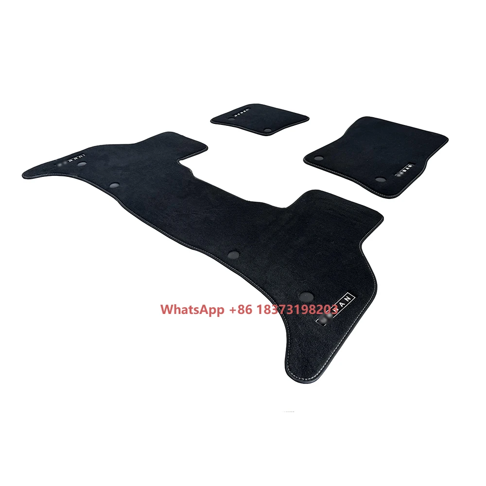 Fit All Weather Black Custom Floor Mat Liner Set Compatible for Defender to 2025 Urban Style Original Factory Tpe Foot Pad