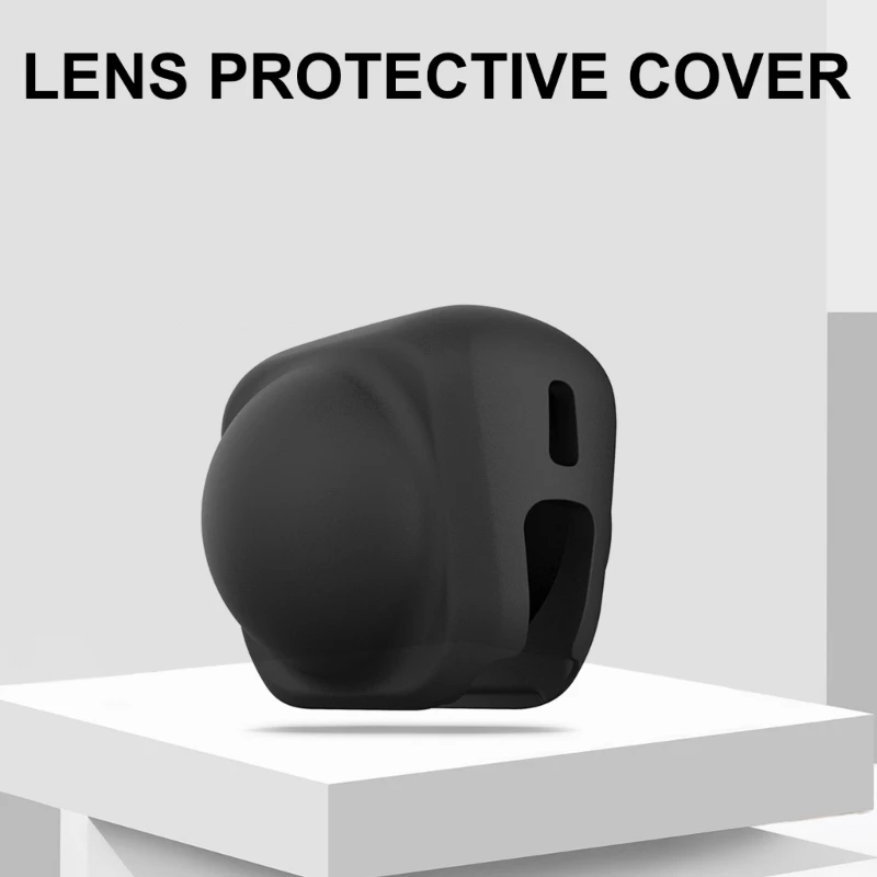 Étui d'objectif en silicone pour capuchons d'objectif d'appareil photo assurant clarté sécurité