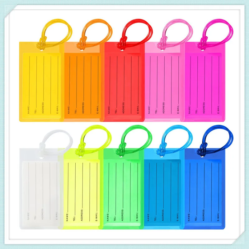 Luggage Tags for Suitcases, Airplane Travel Essentials, Vacation Must Haves, Name Tags for Home & Office Accessories Gifts