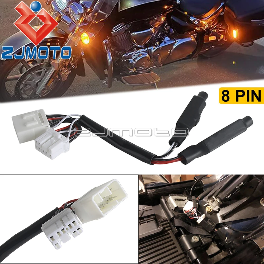 Plug-In Motorcycle Turn Signal Light Load Equalizer Blinker Resistor For Harley Road King Electra Street Glide Softail 1997-2012