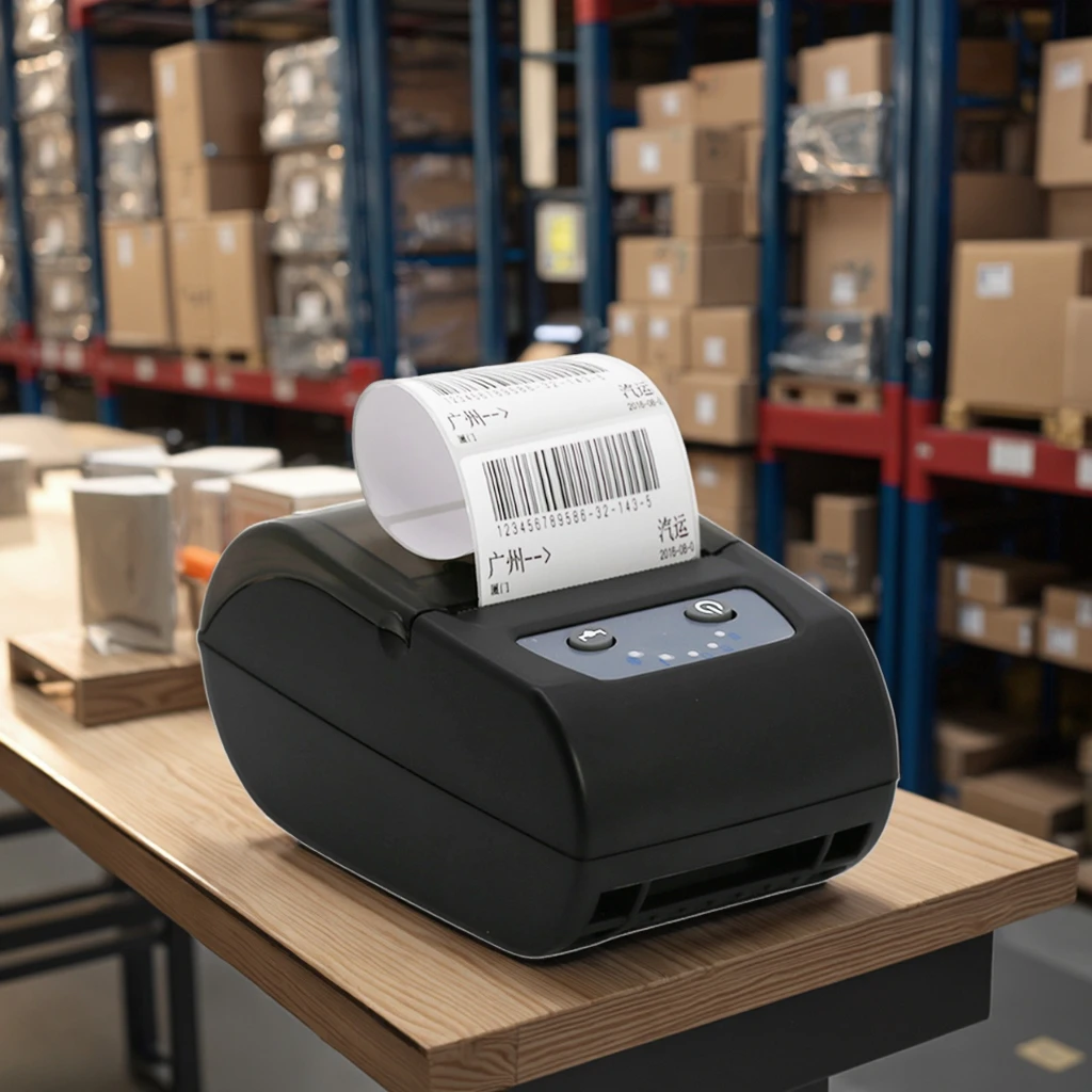 58mm Imprimante Portable Thermique Wireless Bluetooth Mini Thermal Receipt Label Barcode Printer for Mobile Phone