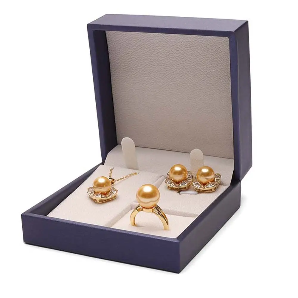 

Travel Jewelry Display Necklace Case Storage Box PU Leather Square Ring Box Earrings Storage Jewelry Boxes Storage Case